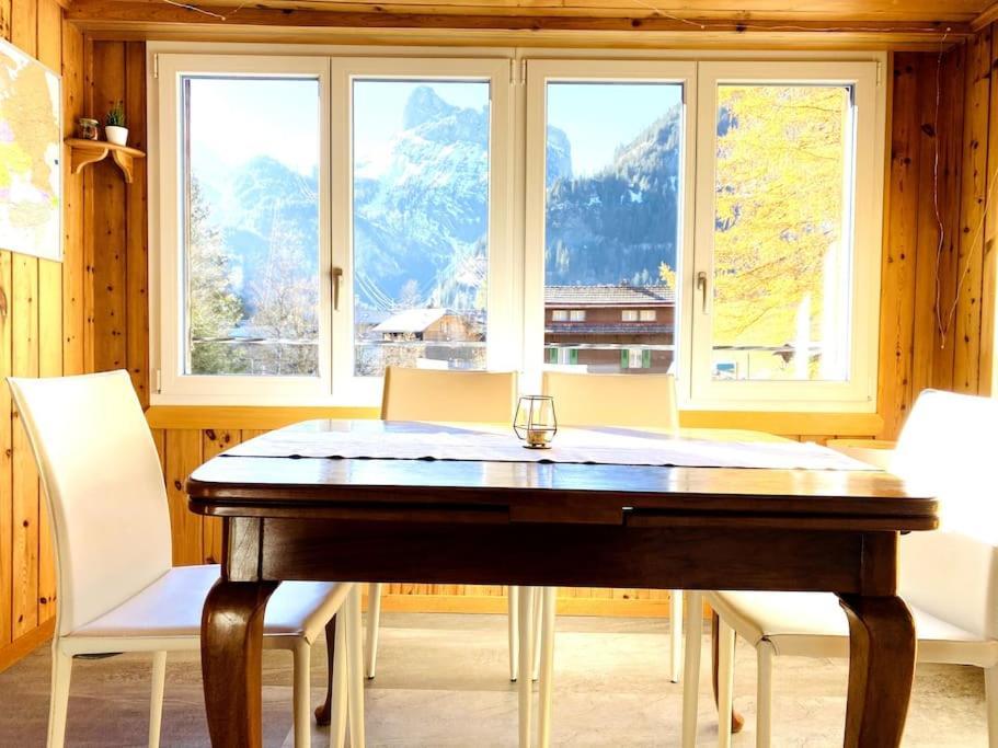 Cozy Apartment In Vintage House In Kandersteg Zewnętrze zdjęcie