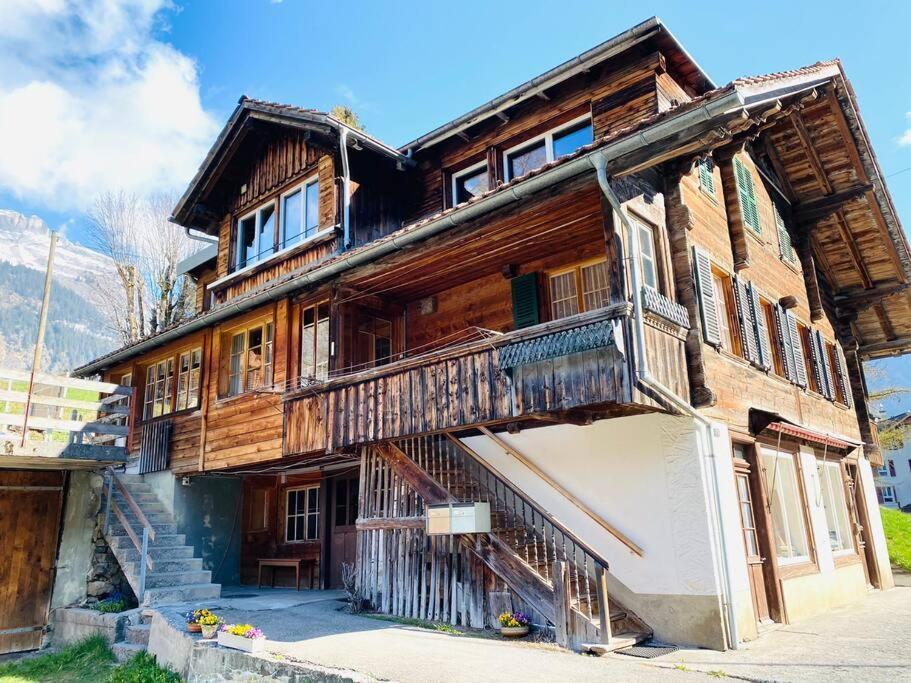 Cozy Apartment In Vintage House In Kandersteg Zewnętrze zdjęcie