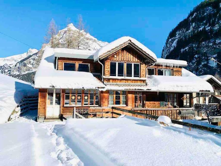 Cozy Apartment In Vintage House In Kandersteg Zewnętrze zdjęcie