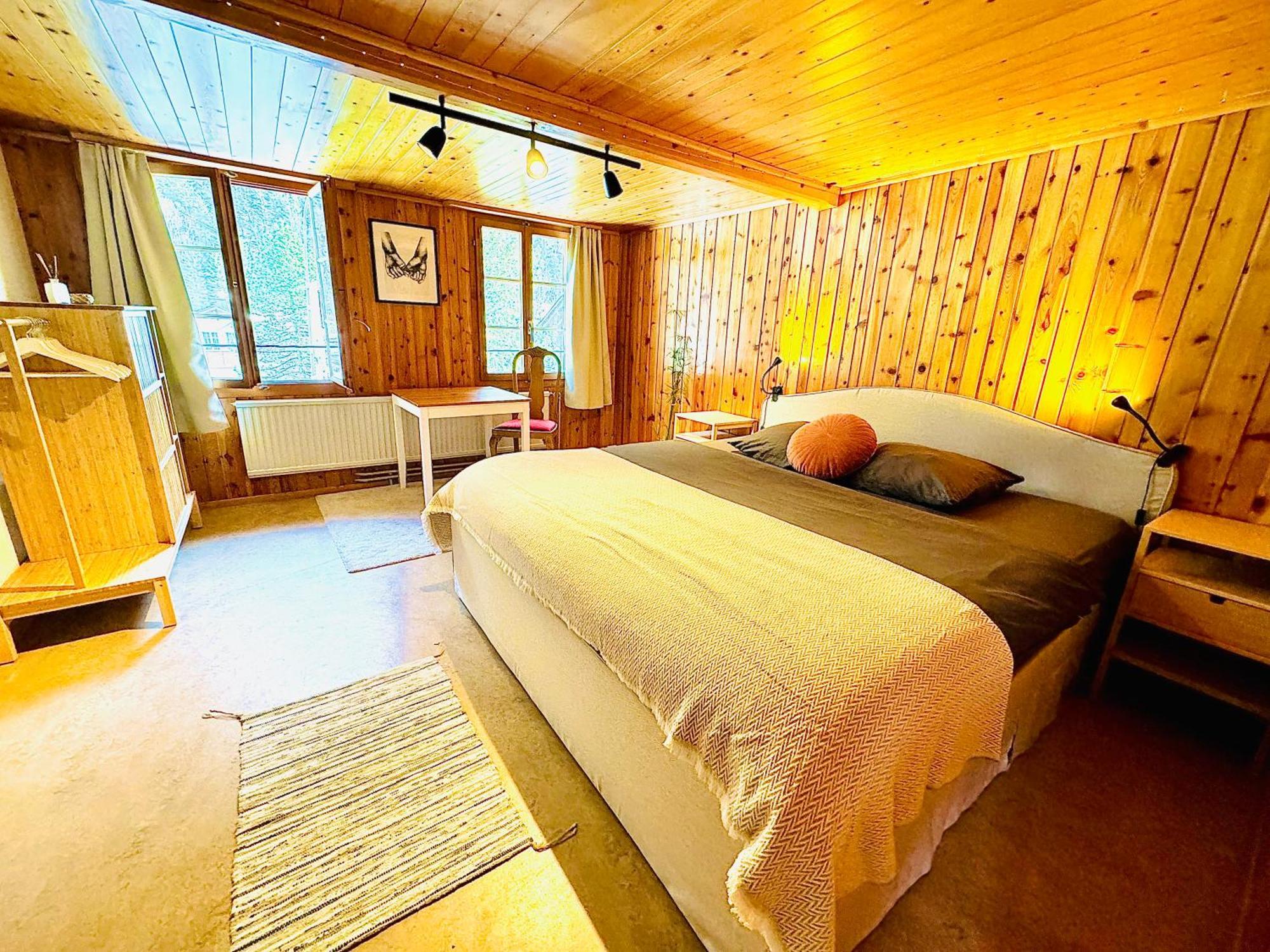 Cozy Apartment In Vintage House In Kandersteg Zewnętrze zdjęcie